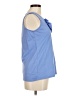 Basic Editions Blue Sleeveless T-Shirt Size M - photo 4