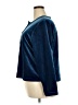 Diane von Furstenberg 100% Polyester Blue Long Sleeve Blouse Size 2X - photo 5