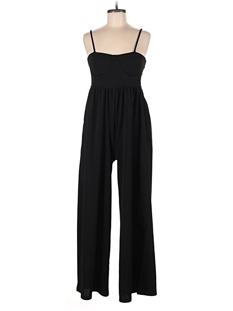 Pre-owned No Comment Jumpsuit In Black