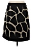 Carlisle Graphic Black Wool Skirt Size 4 - photo 2