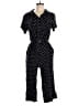 Universal Thread Polka Dots Black Jumpsuit Size S - photo 1