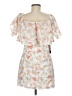 Marciano 100% Polyester Floral White Orange Cocktail Dress Size 6 - photo 2