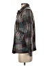 Trisha Tyler Silver Long Sleeve Blouse Size S - photo 5