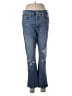 Gap Hearts Blue Jeans Size 6s - photo 1