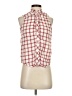 MNG Red Sleeveless Blouse Size 4 - photo 1