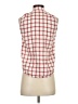 MNG Red Sleeveless Blouse Size 4 - photo 2