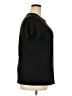 Torrid Solid Black Short Sleeve T-Shirt Size 2X Plus (2) - photo 4