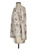 Ann Taylor 100% Polyester Paisley Ivory Long Sleeve Blouse Size XS - photo 5