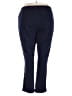Denim 24/7 Solid Blue Casual Pants Size 24W - photo 2