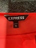 Express 100% Polyester Orange 3/4 Sleeve Blouse Size M - photo 6