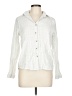 Sim & Sam 100% Cotton Ivory Long Sleeve Button-Down Shirt Size L - photo 1