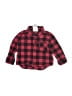 Matt's Scooter 100% Cotton Plaid Red Long Sleeve Button-Down Shirt 12-18 MO / 18 MO - photo 1