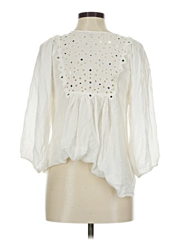 Rebecca Taylor 3/4 Sleeve Blouse (view 2)