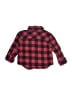 Matt's Scooter 100% Cotton Plaid Red Long Sleeve Button-Down Shirt 12-18 MO / 18 MO - photo 2