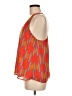 Andree 100% Polyester Orange Sleeveless Blouse Size M - photo 5