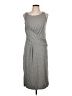 Fabletics Solid Gray Casual Dress Size L - photo 1