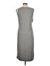 Fabletics Solid Gray Casual Dress Size L - photo 2