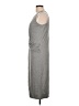 Fabletics Solid Gray Casual Dress Size L - photo 5
