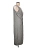Fabletics Solid Gray Casual Dress Size L - photo 4