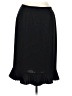Jones Studio 100% Polyester Solid Black Formal Skirt Size 10 - photo 1