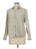 Universal Thread Chevron-herringbone Gray Ivory Long Sleeve Button-Down Shirt Size M - photo 1