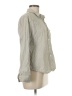 Universal Thread Chevron-herringbone Gray Ivory Long Sleeve Button-Down Shirt Size M - photo 4