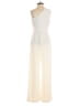 MNG 100% Polyester Ivory Jumpsuit Size XXS - photo 2