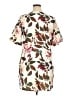 Shein 100% Polyester Floral Ivory Casual Dress Size XL - photo 2
