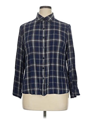 Zac & Rachel 3/4 Sleeve Button-Down Shirt (view 1)