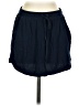 LA Made Solid Blue Casual Skirt Size XS - photo 1