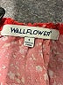 Wallflower 100% Rayon Red Sleeveless Blouse Size S - photo 7