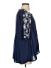 GreaterGood 100% Rayon Blue Short Sleeve Blouse Size S - photo 4