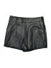 Express Metallic Black Shorts Size 0 - photo 1