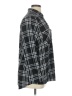 New York Laundry 100% Polyester Plaid Black Long Sleeve Blouse Size 1X - photo 4