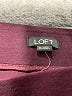 Ann Taylor LOFT Color Block Burgundy Active Pants Size XS - photo 7