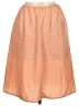 GU 100% Polyester Solid Orange Casual Skirt Size L - photo 2