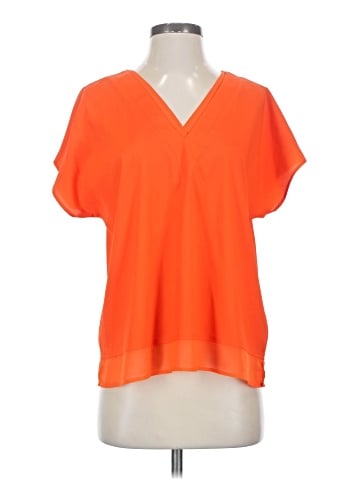DKNY Short Sleeve Blouse (view 1)