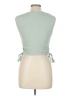Shein Green Sleeveless T-Shirt Size L - photo 2