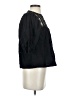Saylor 100% Cotton Black 3/4 Sleeve Blouse Size XS - photo 4