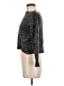 360 Cashmere 100% Cashmere Animal Print Gray Cashmere Pullover Sweater Size M - photo 5
