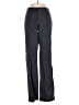 Ecru Solid Gray Dress Pants Size L - photo 1