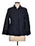Ellen Tracy Blue 3/4 Sleeve Button-Down Shirt Size 12 - photo 1