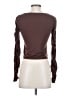 Athleta Brown Long Sleeve T-Shirt Size XXS - photo 2