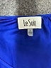 Le Suit 100% Polyester Blue Sleeveless Blouse Size 6 - photo 4