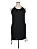 Unbranded 100% Polyester Black Casual Dress Size XL - photo 1