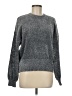 Ann Taylor LOFT Metallic Gray Pullover Sweater Size M - photo 1