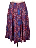 Assorted Brands Paisley Blue Casual Skirt Size S - photo 1