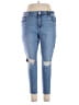 Gap Hearts Blue Jeans Size 18 - photo 1