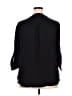 Torrid 100% Polyester Black 3/4 Sleeve Blouse Size 2X Plus (2) - photo 2