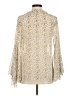 Molly Bracken 100% Polyester Floral Ivory 3/4 Sleeve Blouse Size M - photo 2